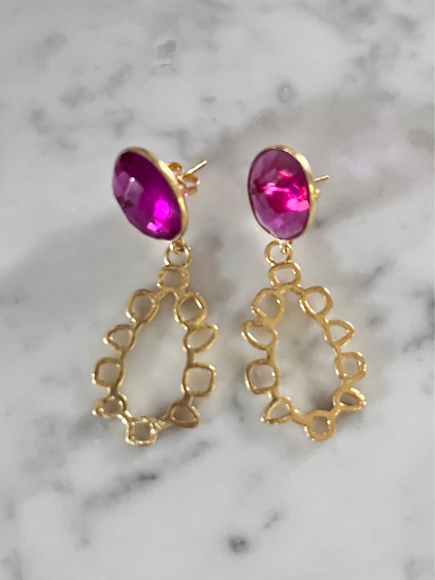 Linea Rosa Earrings