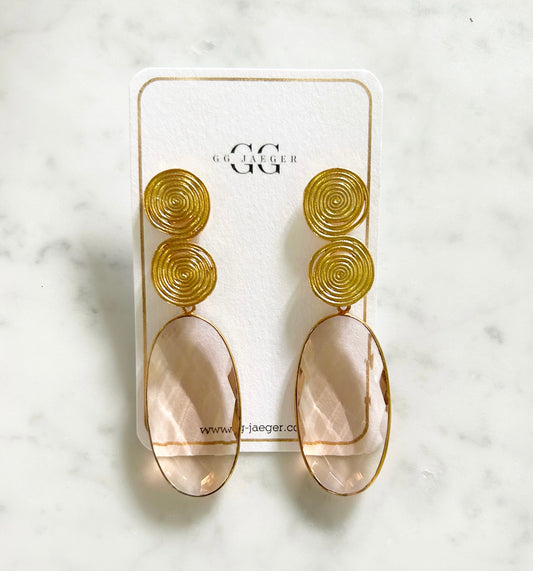 Linea Cova Earrings Champagne