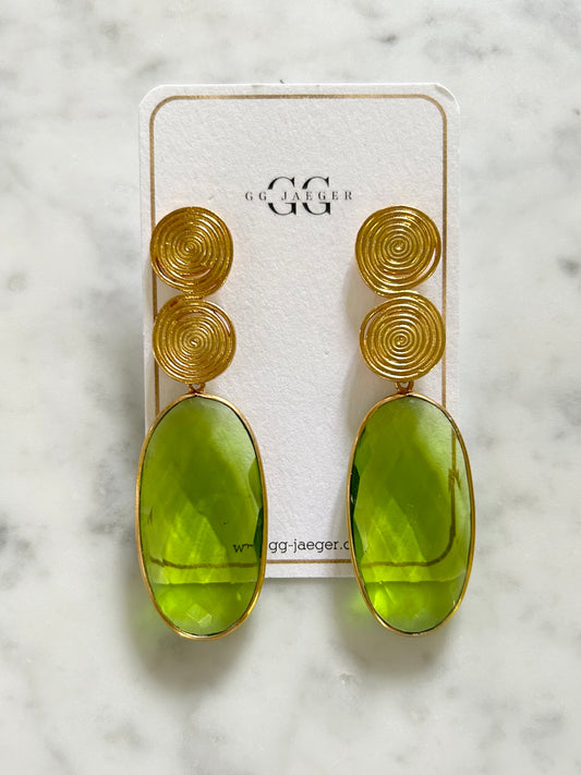 Linea Cova Earrings Peridot