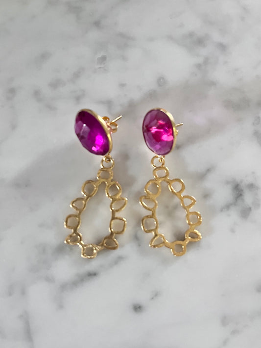 Linea Rosa Earrings